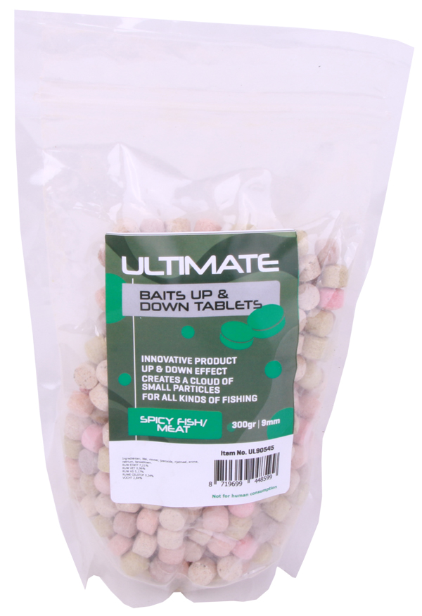 Tabletki Baits Up & Down Ultimate 9mm - Spicy Fish/Meat 9mm