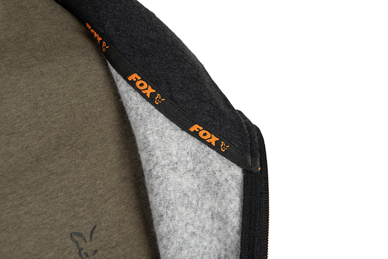 Bluza Wędkarska Fox Collection LW Hoody Black & Orange