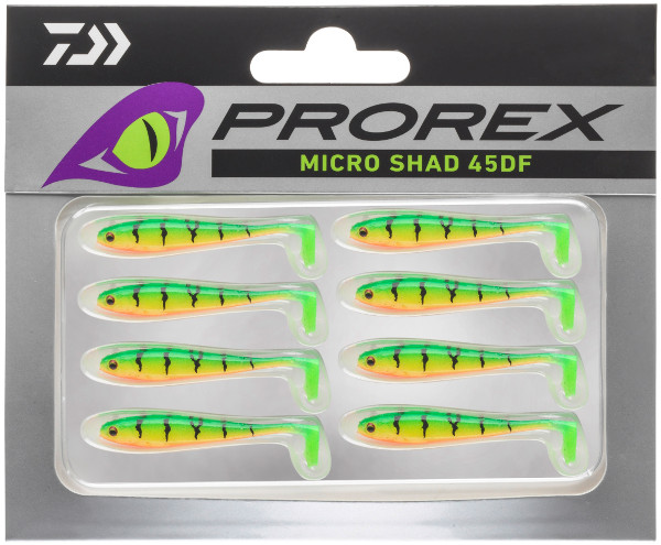 Daiwa Prorex Micro Shad 45DF, 8 sztuk!