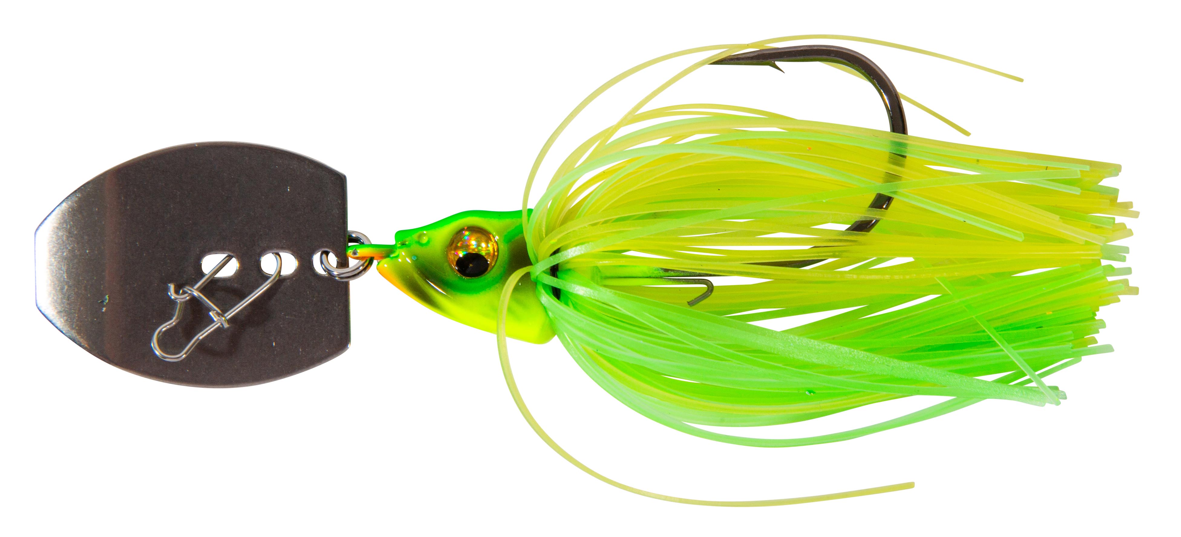 Ultimate Tungsten Blade Jig 4/0 (14.2g) - Chartreuse Tiger