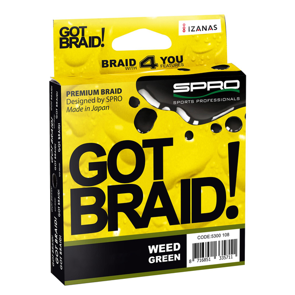 Plecionka Spro Got Braid! 1500m - Weed Green