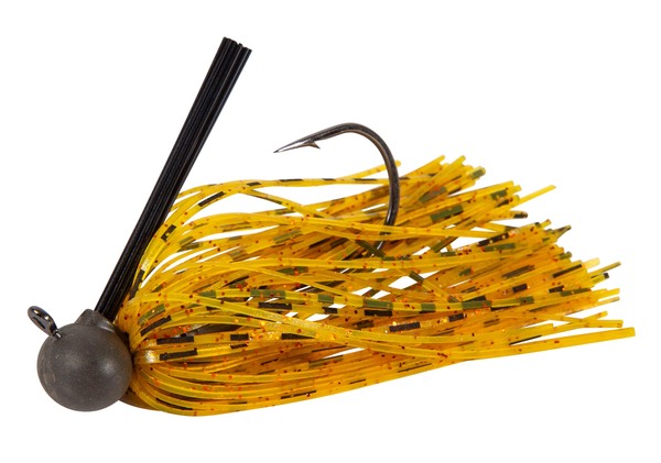 Ultimate Skirted Tungsten Football Jig - Brownie