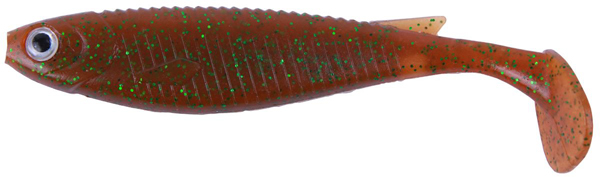 Ultimate Paddle Tail Roach 10cm 5 sztuk - Brownshine
