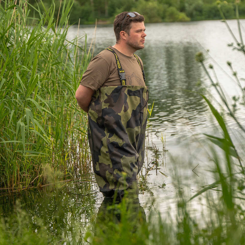 Avid Distortion Camo Chest Waders