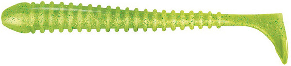 Jackson The Worm 15cm, 4 sztuki! - Chartreuse