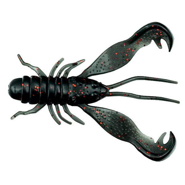 LMAB Finesse Filet Craw - Night Fire