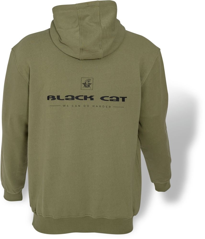 Bluza Wędkarska Black Cat Hoodie Khaki