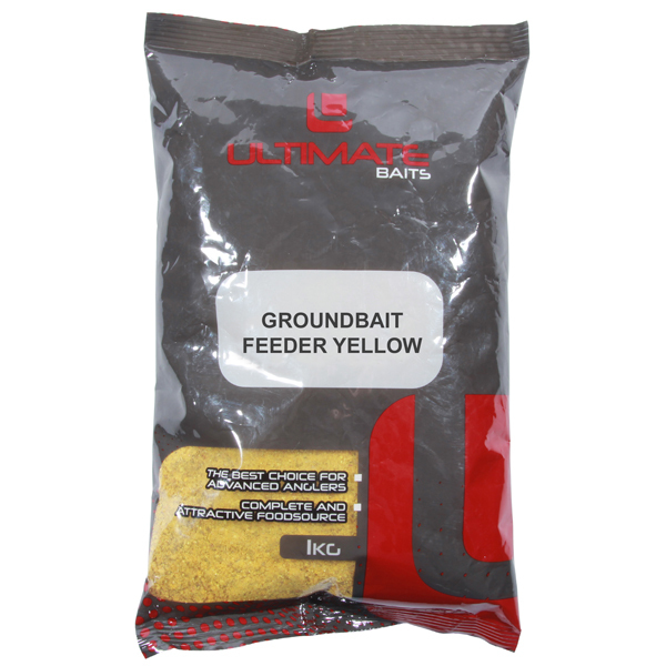 Ultimate Baits Groundbait Feeder Yellow 1kg