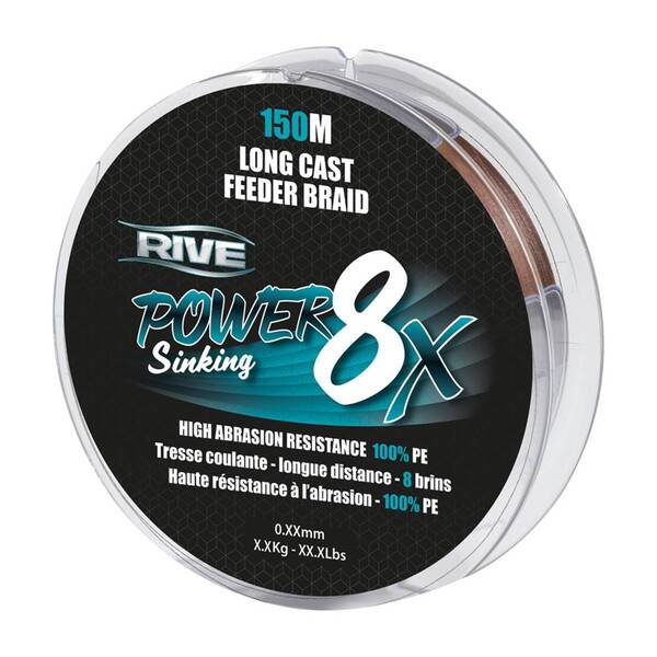 Plecionka Rive Power 8X Sinking Braid 150m