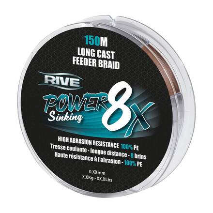 Plecionka Rive Power 8X Sinking Braid 150m