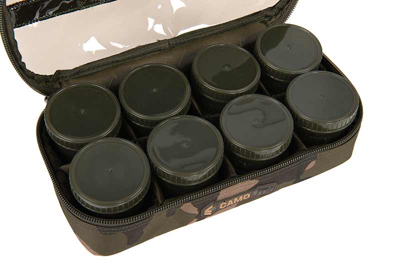 Fox Camolite 12 Pot Hookbait Case (Incl. 12 Pojemników)