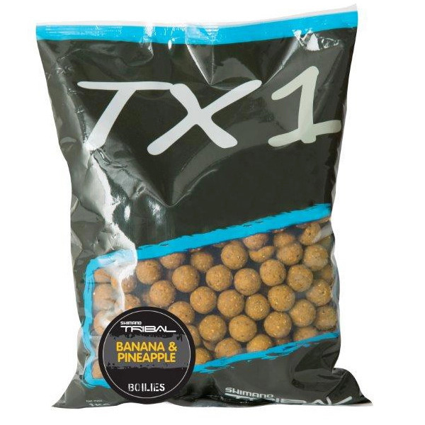 Shimano TX1 Boilies Banana & Pineapple - 3 worki w cenie 2!