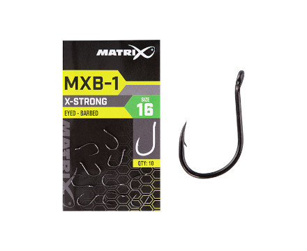 Matrix MXB-1 Barbed  Eyed Black Nickel (10szt)