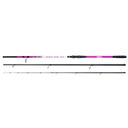 Wędka Feeder Energo Carp Expert Pink Method 3.60m (100-150g) (3-częściowa)