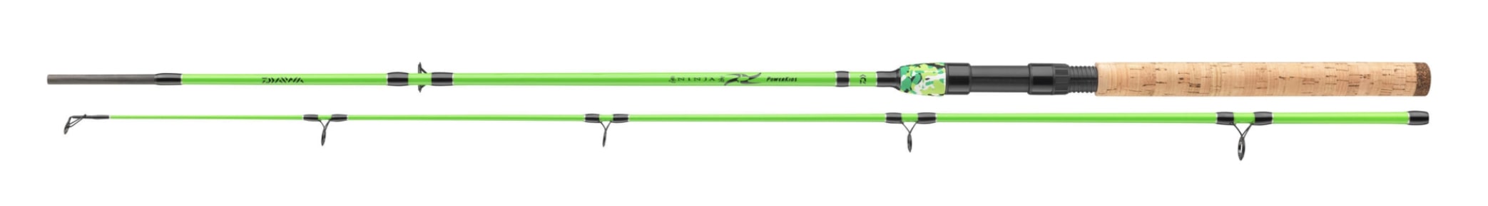 Wędka Dziecięca Daiwa Ninja X Spin 2024 - Green