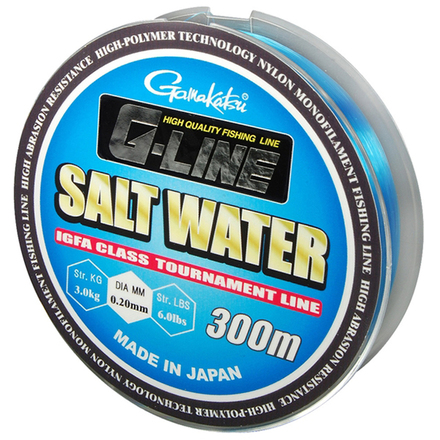 Gamakatsu G-Line Salt Water Fluo Blue 300m