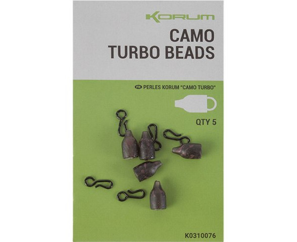 Korum Camo Turbo Beads, 5 sztuk!