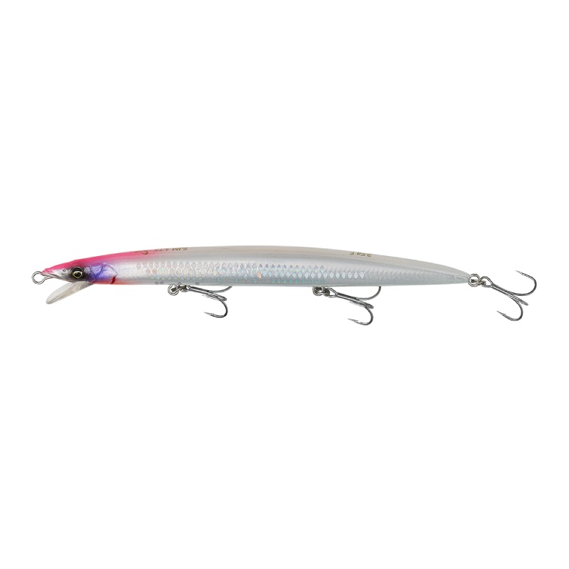 Savage Gear Wobler Sandeel Jerk Minnow LS Floating Pink White Glow 17,5cm (25g)
