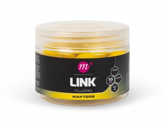 Mainline Link Fluoro Wafters (15mm)