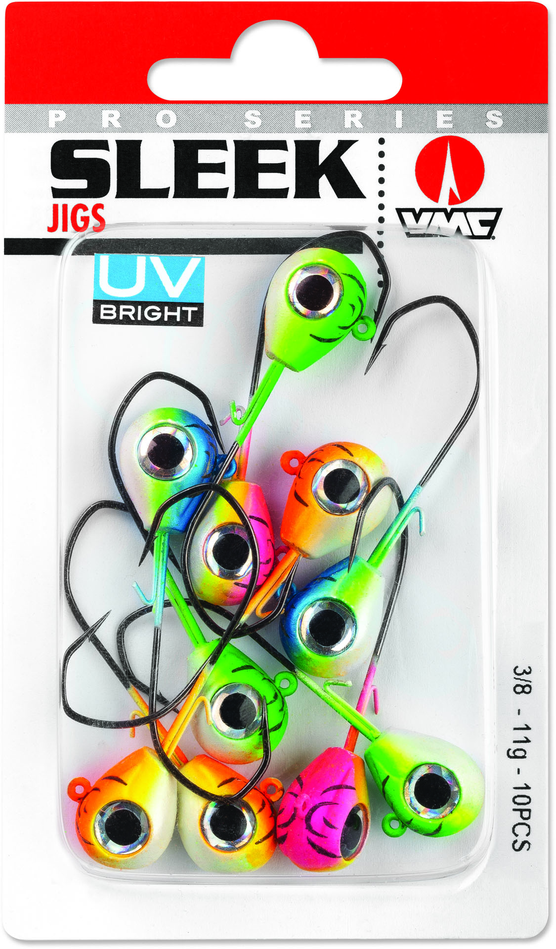 VMC Sleek Jigheads UV (10 sztuk)
