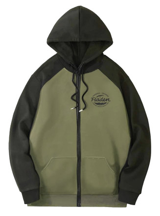 Bluza Wędkarska Fladen Hoody Jacket Duo Green Perch