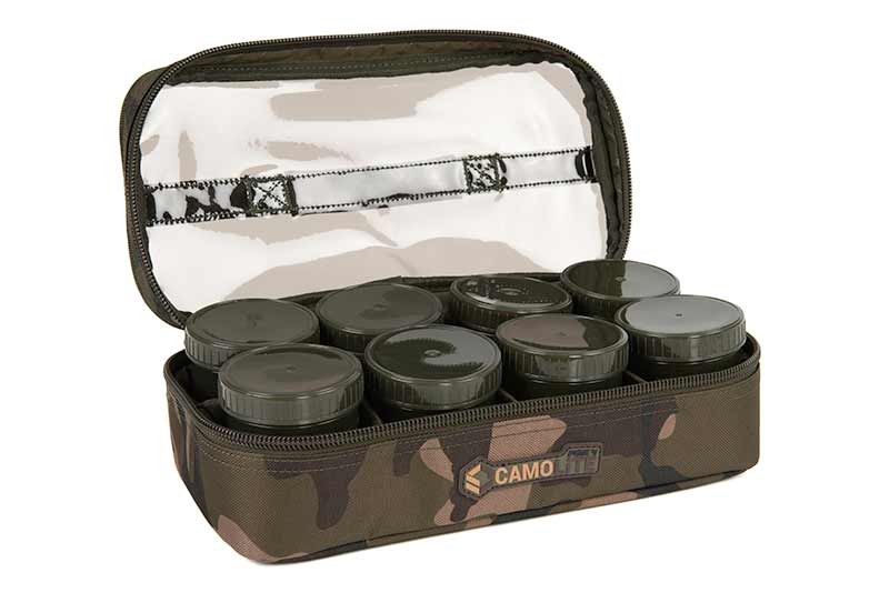 Fox Camolite 12 Pot Hookbait Case (Incl. 12 Pojemników)