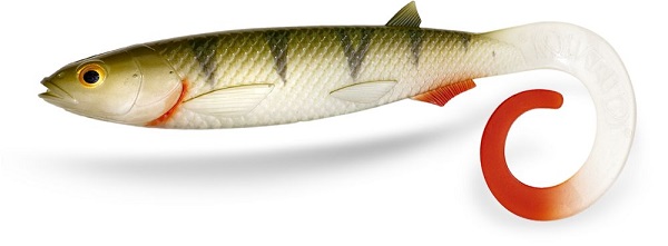 Quantum Yolo Curly Shad - Real-Touch Perch