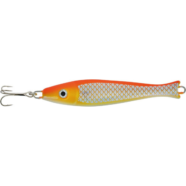 Zebco Lead Free Ruby Head Pilker - Orange / Silver