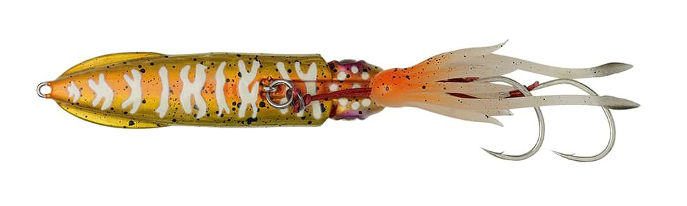 Przynęta Morska Savage Gear Swim Squid Inchiku 9.7cm (150g) - Orange Gold Glow