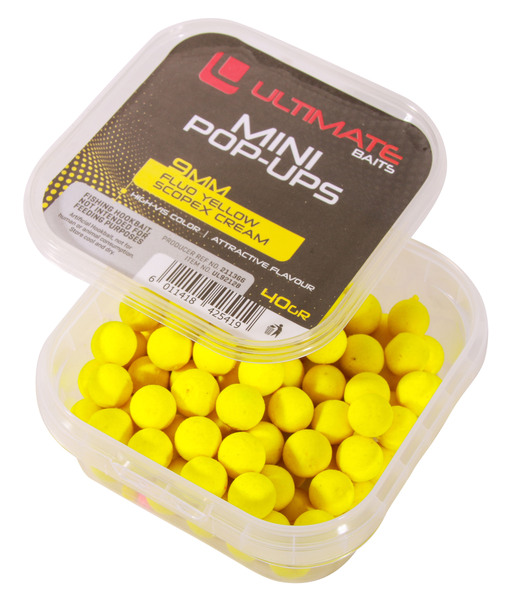 Ultimate Baits Mini Fluo Pop-Ups 9mm