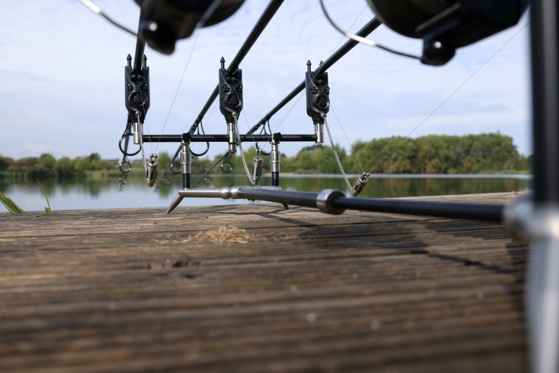 Rod Pod Summit Tackle Low Pro Adjustable Pod 3 Rod Black Edition