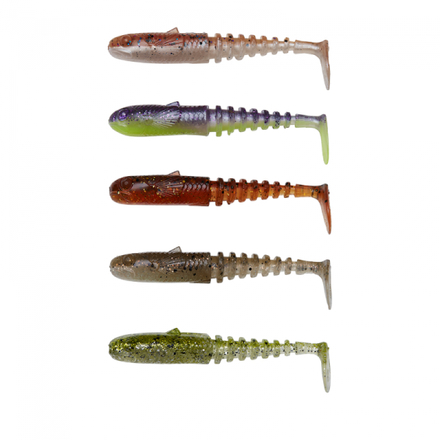 Savage Gear Gobster Shad Clear Water Mix Shad (5 sztuk)