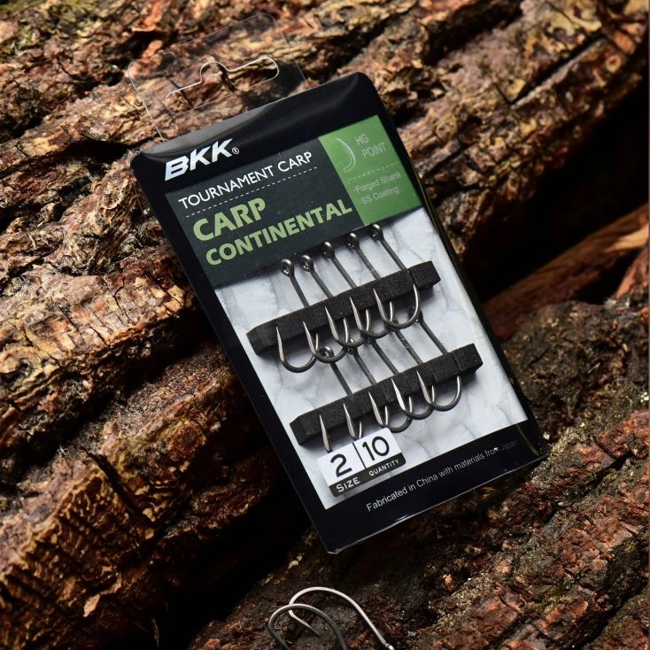 Haczyki Karpiowe BKK Carp Continental (10pcs)