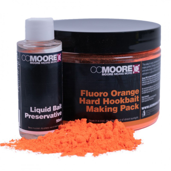 CC Moore Hard Hookbait Making Pack - Fluoro Orange