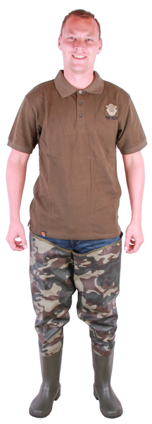 Fisharp Lightweight Thigh Wader Camo