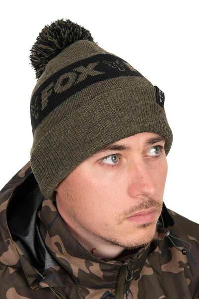 Czapka Wędkarska Fox Collection Bobbles - Green/Black