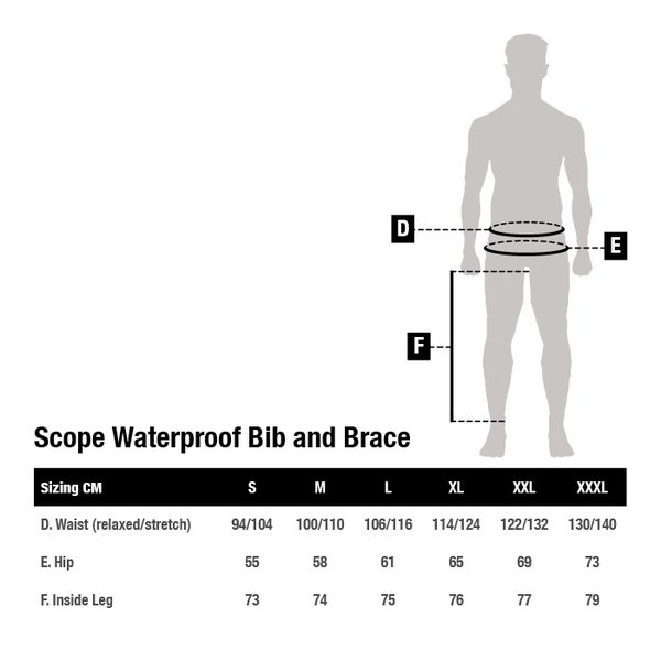 Spodnie Wędkarskie Nash Scope Waterproof Bib and Brace