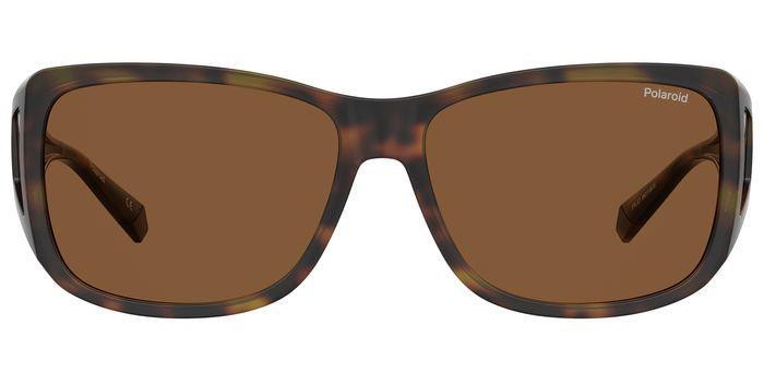 Polaroid PLD 9016/S Suncover okulary przeciwsłoneczne na okulary - Havana frame / brown glasses