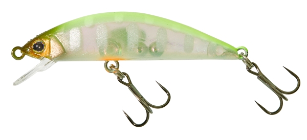 Wobler Illex Tricoroll HW 4.7cm (3.2g) - Chartreuse Back Yamame