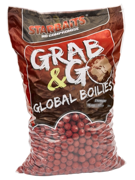 Starbaits G&G Global Strawberry Jam Boilies (10kg) - 20mm