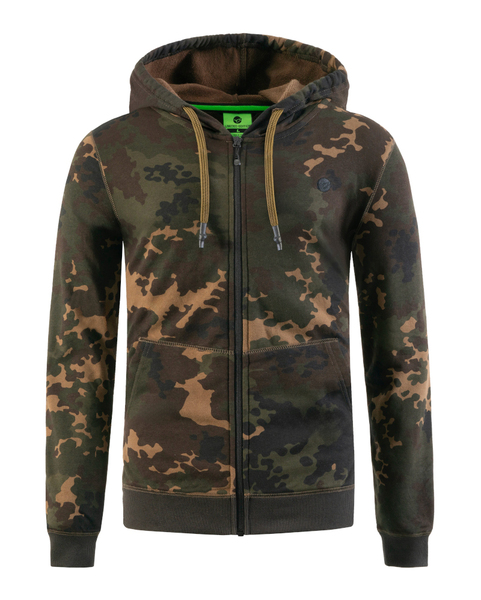 Bluza Wędkarska Korda Zip Hoodie Dark Kamo