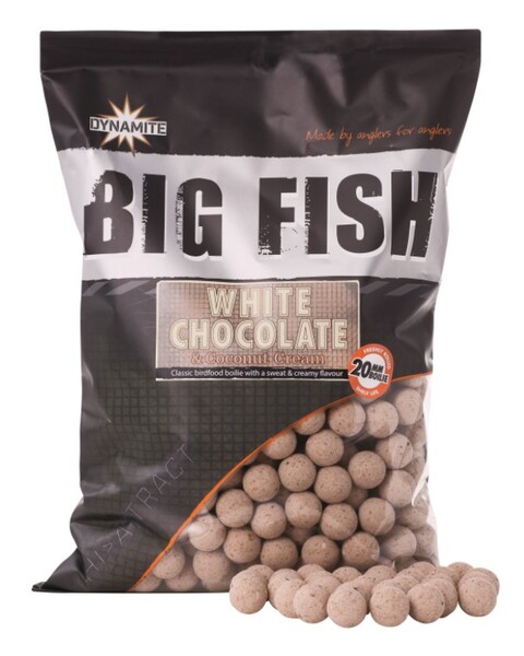 Dynamite Baits White Chocolate Boilie 1.8kg (20mm)