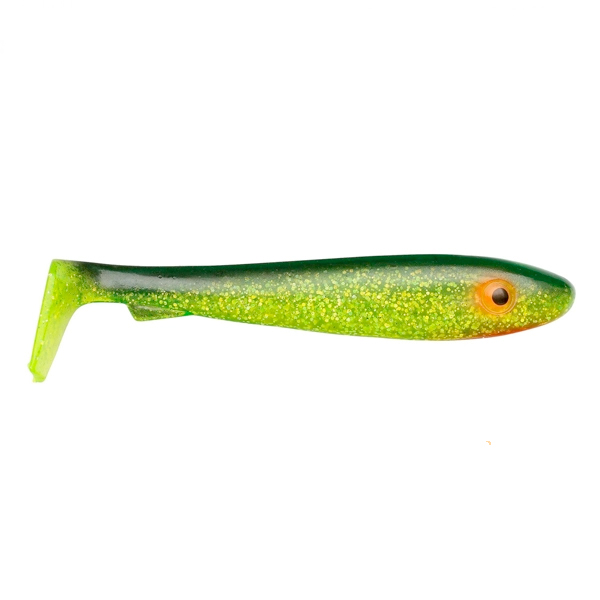 Svartzonker McRubber Bass 8cm 10 sztuk - C19 Black 'n Chartreuse