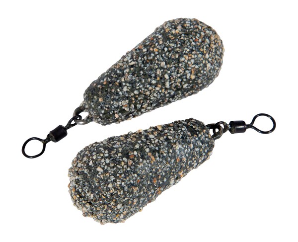 Ciężarek Karpiowy Ultimate Distance Swivel Dark Gravel (2 sztuki)