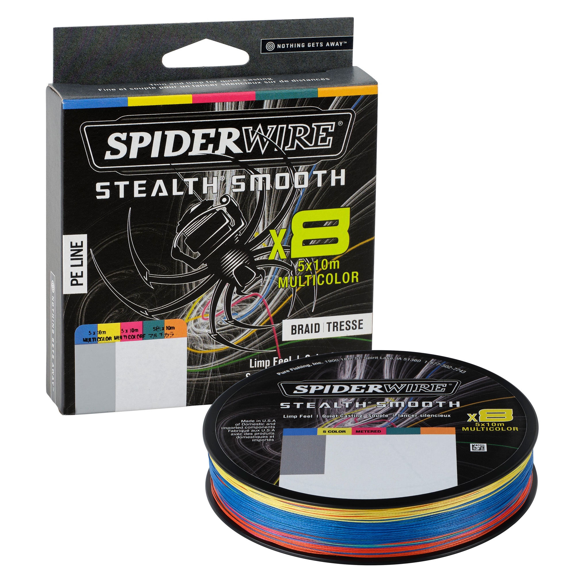 Plecionka Spiderwire Stealth Smooth 8 Braid Multicolor (2000m)