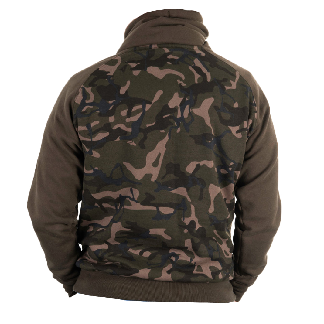 Fox Khaki/camo High Neck Sweater