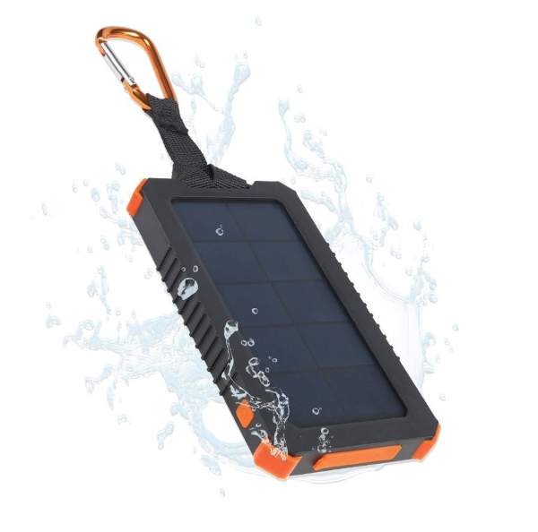 Xtorm Solar Charger Black/Orange - Xtorm Solar Charger 5000 MAh Black/Orange