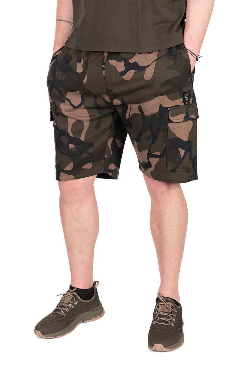 Spodenki Wędkarskie Fox LW Camo Jogger Short