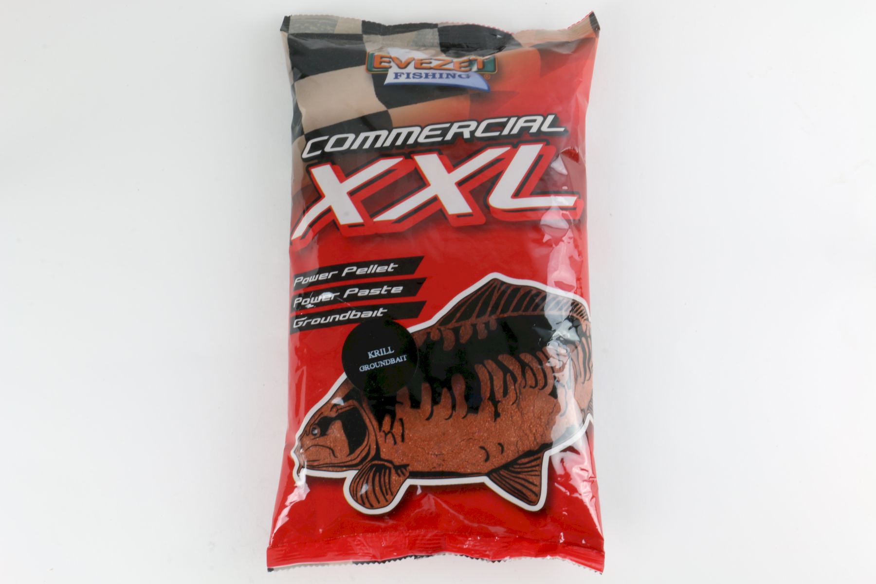 Evezet Commercial XXL Groundbait Red Krill 900gr (Czerwona)
