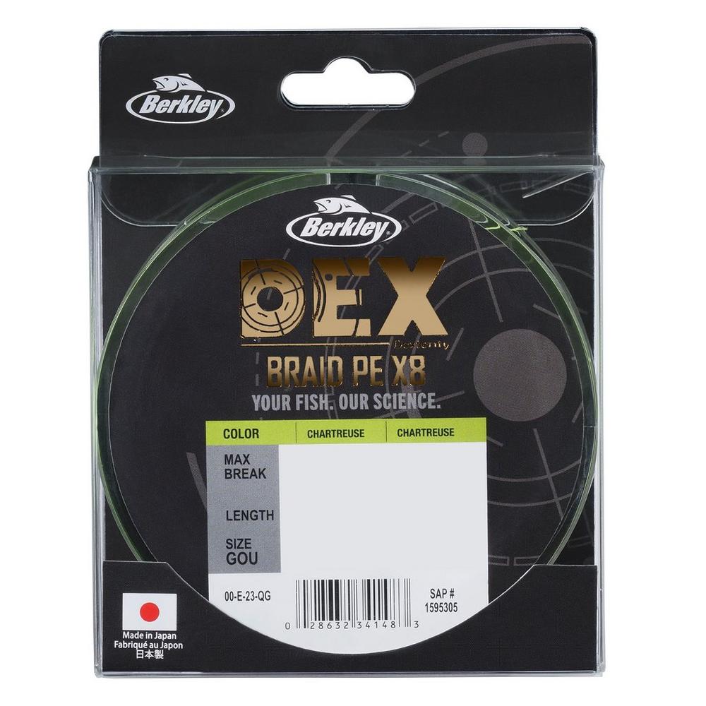 Plecionka Berkley Dex X8 Pe Chartreuse (150m)